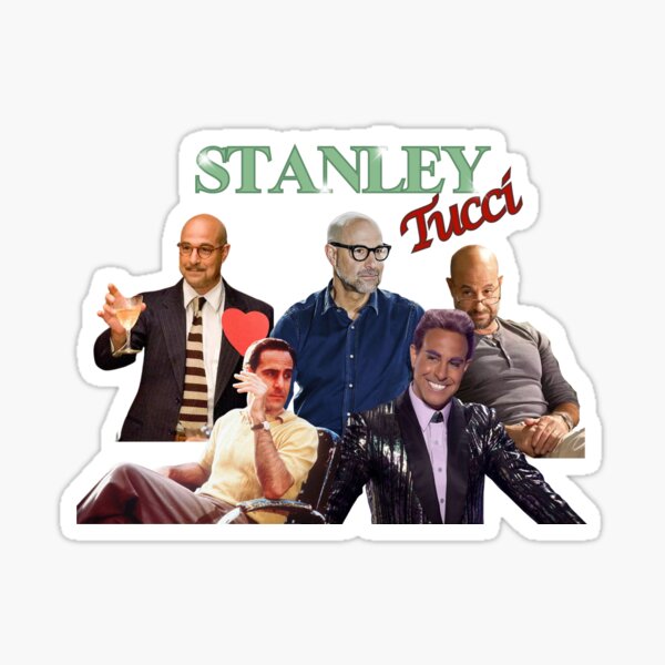 Stanley Tucci Kombucha STICKER - Vinyl Decal Sticker - Stanley