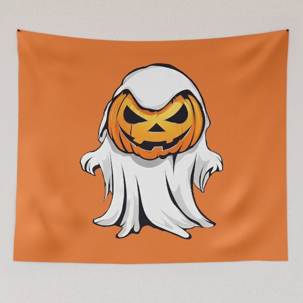 Item preview, Pumpkin ghost, halloween spirit designed and sold by ChaosEdits.