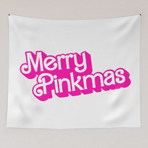 Item preview, Merry Pinkmas Holiday Design designed and sold by beestonestudio.