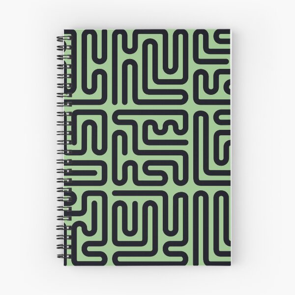Item preview, Mazes black on green designed and sold by JRP Design.