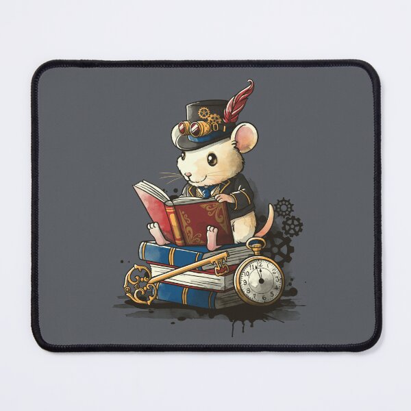 Item preview, Steampunk mouse reader designed and sold by NemiMakeit.