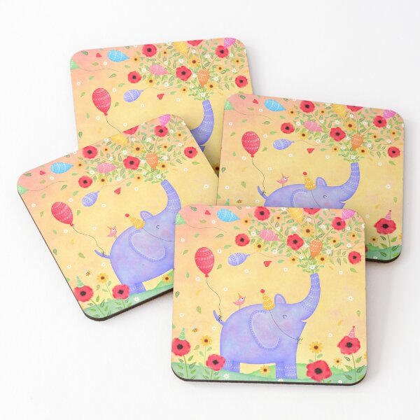 Item preview, An Elephantastic Birthday (new version) designed and sold by Claske.