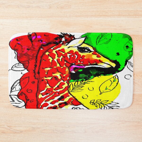 Item preview, Abstract Giraffe Gives the Side Eye designed and sold by gleefulme.