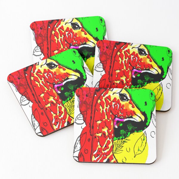 Item preview, Abstract Giraffe Gives the Side Eye designed and sold by gleefulme.