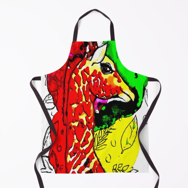 Item preview, Abstract Giraffe Gives the Side Eye designed and sold by gleefulme.