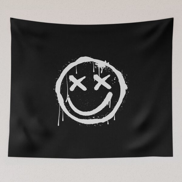 Item preview, Dead Eyes Smiley Face - Streetwear  designed and sold by RoninUnknown.