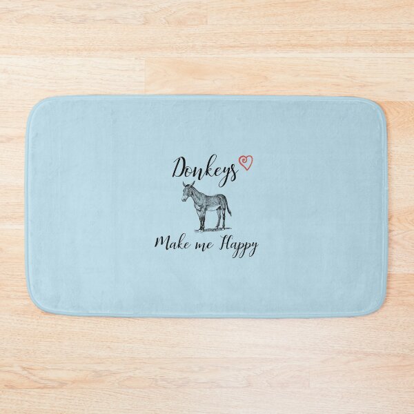 Item preview, Donkeys make me happy designed and sold by Sugar-Magnolia.