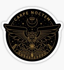 Carpe Noctem Sticker