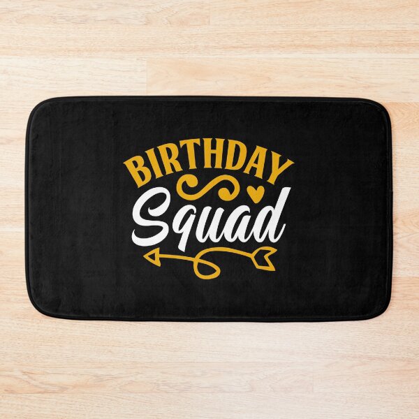 Item preview, Birthday Squad Tee Great Gift Amazing Funny Bday Squad party Birthday Squad Party Matching Family Group Funny Bday Team designed and sold by smartrocket.