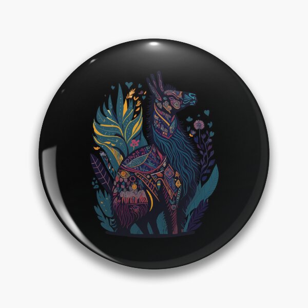 Item preview, Indie Boho Llama Illustration designed and sold by Getup-clothing.