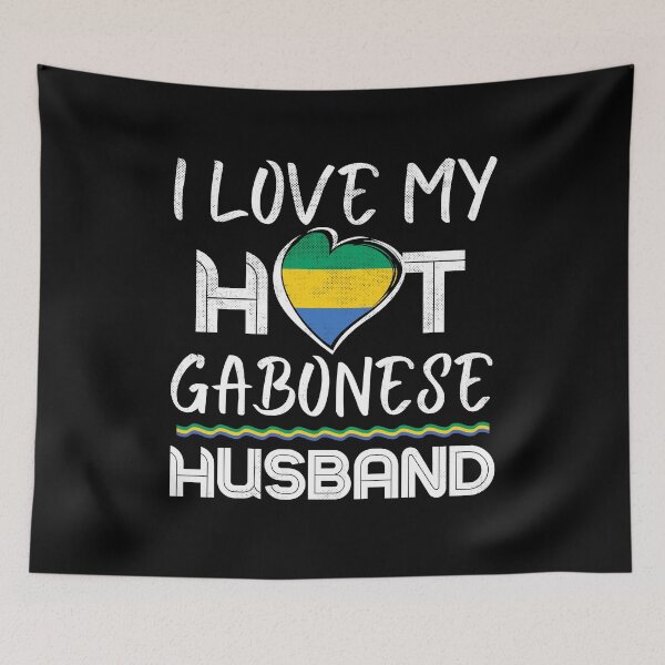 Item preview, Funny Gabonese Husband Proud Wife designed and sold by Furahisha.