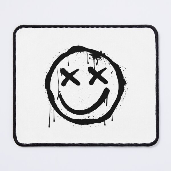 Item preview, Dead Eyes Smiley Face (Black) - Streetwear designed and sold by RoninUnknown.