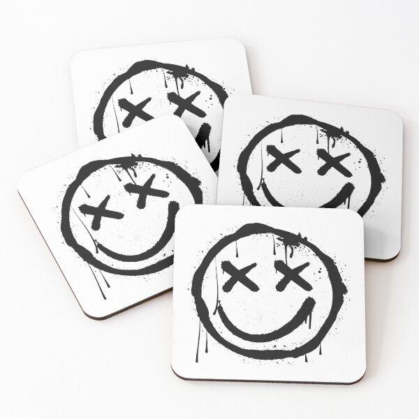 Item preview, Dead Eyes Smiley Face (Black) - Streetwear  designed and sold by RoninUnknown.