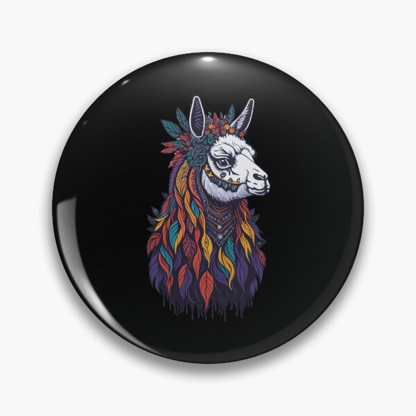 Item preview, Colorful Indie Boho Llama designed and sold by Getup-clothing.