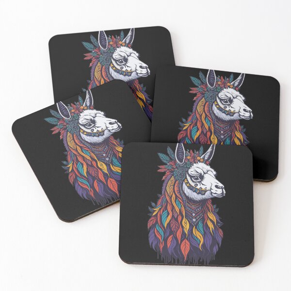 Item preview, Colorful Indie Boho Llama designed and sold by Getup-clothing.