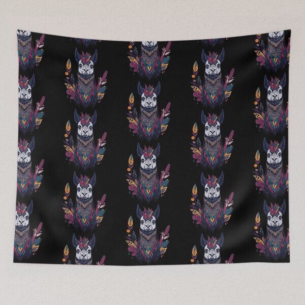 Item preview, Boho Cute Llama Hipster designed and sold by Getup-clothing.
