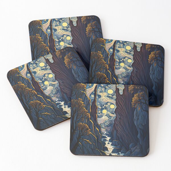 Item preview, Rugged Mountain Stream designed and sold by OccultDreams.