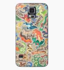 Mini dragon compendium Case/Skin for Samsung Galaxy