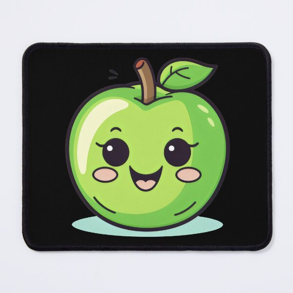 Item preview, Apple Cute Fruit Green Smiling Lovers Foodie Funny Toddlers designed and sold by farhanhafeez.