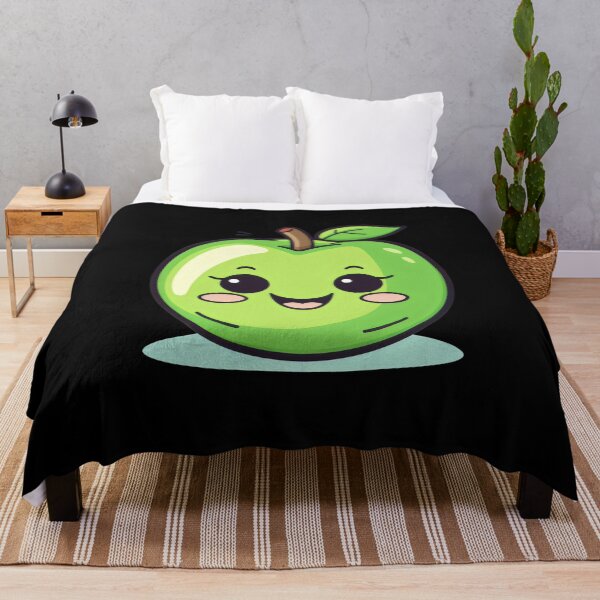 Item preview, Apple Cute Fruit Green Smiling Lovers Foodie Funny Toddlers designed and sold by farhanhafeez.
