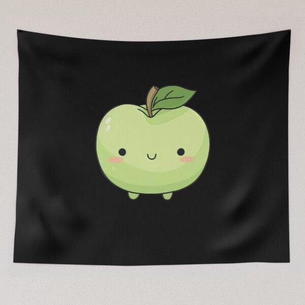 Item preview, Cute Apple Green Orchard Picking Kawaii Fruit Lovers Farmer designed and sold by farhanhafeez.
