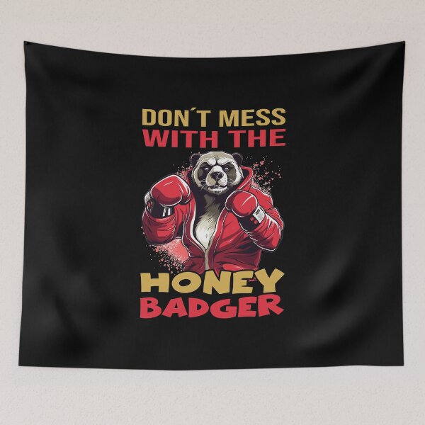 Item preview, Boxer Don T Mess With The Honey Badger designed and sold by Printed-Memes.