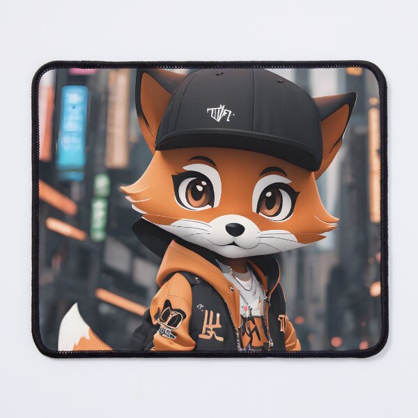 Item preview, Frankie the Cool Fox designed and sold by Geek-Girl-Art.