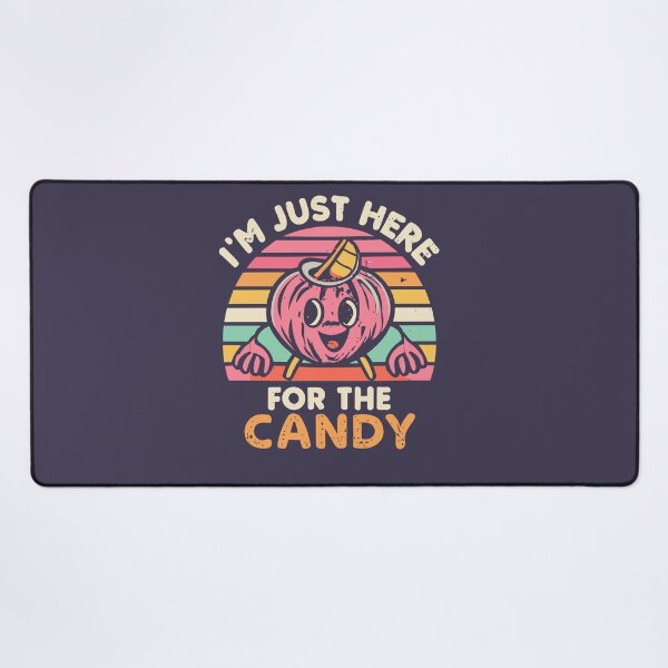 Item preview, I'm Just Here For The Candy Funny Halloween Pun Pumpkin designed and sold by GENESIS-POD.