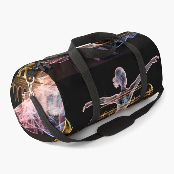 Item preview, Colorful projection of a ballerina in front of the Vienna opera in the styles of holography and futuristic technological art designed and sold by AI-Only Creations.