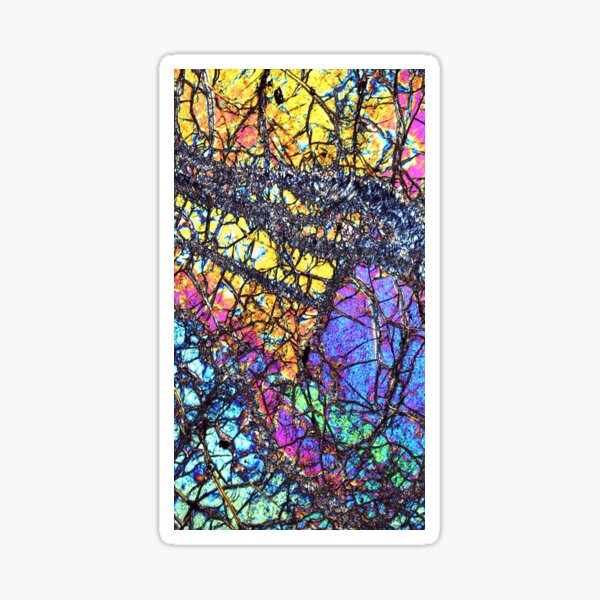 Olivine 2 Thin Section Sticker