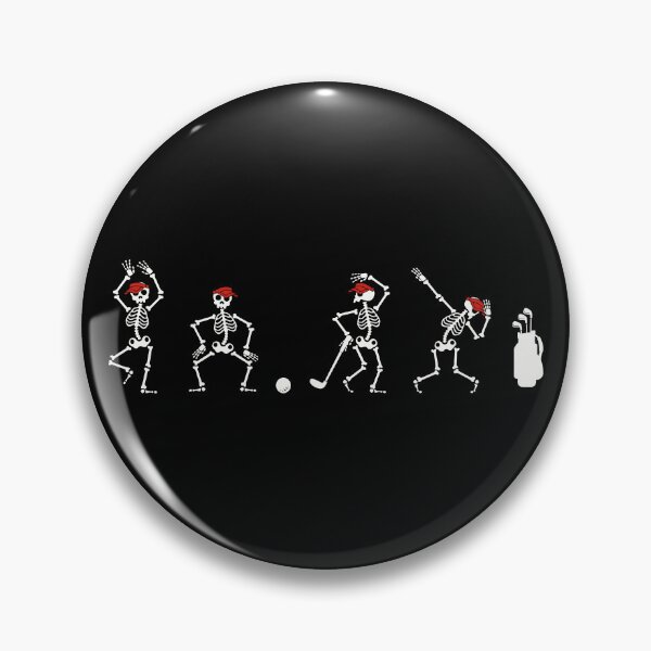 Item preview, golf skeletons, golf halloween, golf designed and sold by MyKaiUS.