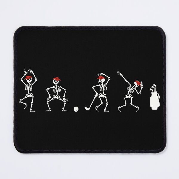 Item preview, golf skeletons, golf halloween, golf designed and sold by MyKaiUS.