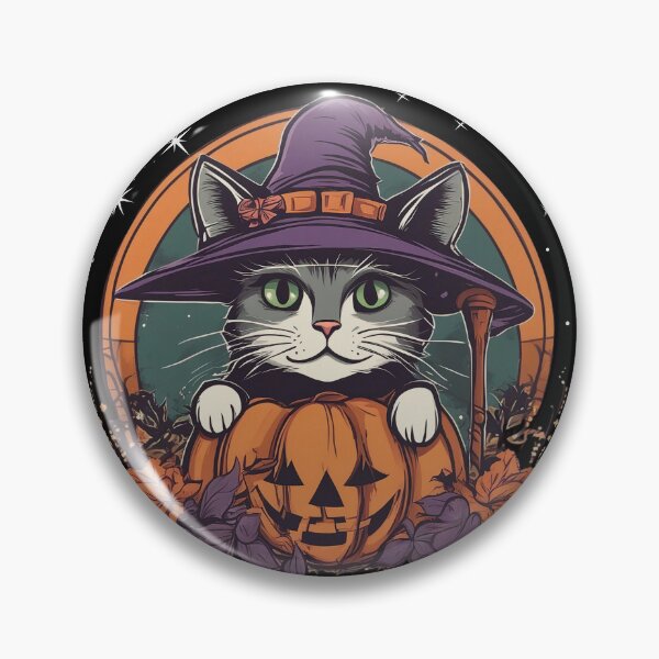 Item preview, Cute Cat Halloween Moon and Stars designed and sold by LuizSilva1983.