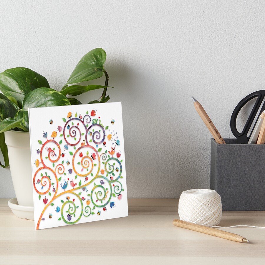 Item preview, Art Board Print designed and sold by Claske.