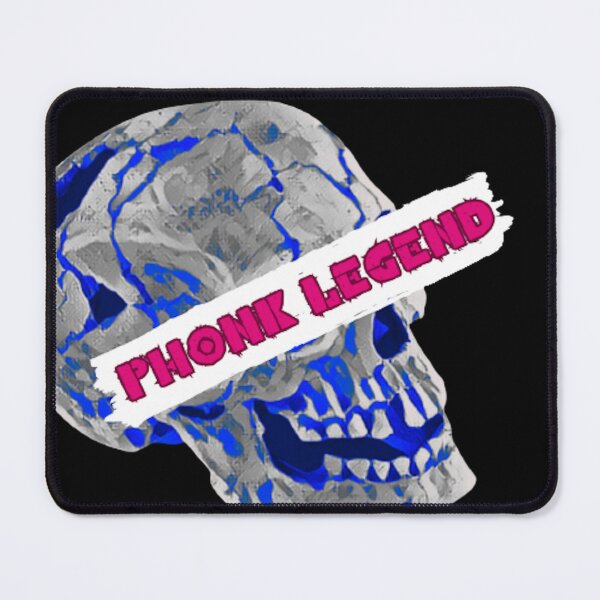 Item preview, PHONK LEGEND SKULL | Pink on Blue Variant designed and sold by VoltageStone.