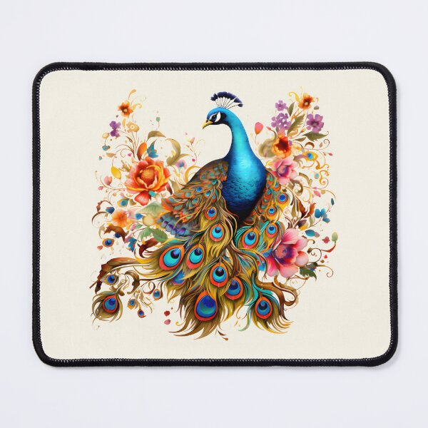 Item preview, Plumage Picasso: Peacock designed and sold by CatSomeART.