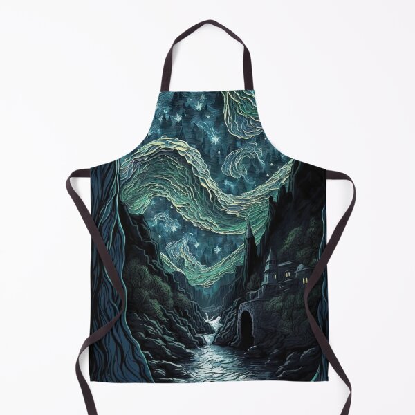 Item preview, Blue Night Agartha Valley Stream designed and sold by OccultDreams.