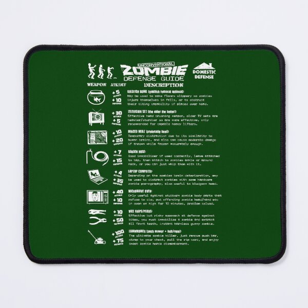 Item preview, Zombie Defense Guide designed and sold by RevolutionGFX.