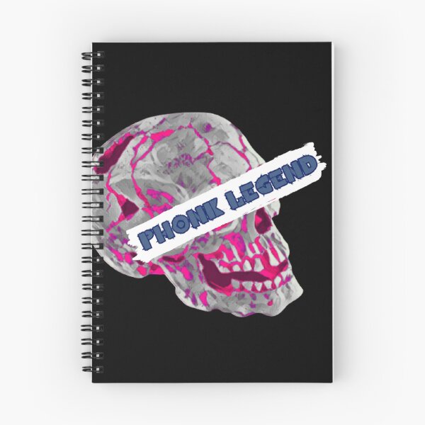 Item preview, PHONK LEGEND SKULL | Blue on Pink Variant designed and sold by VoltageStone.
