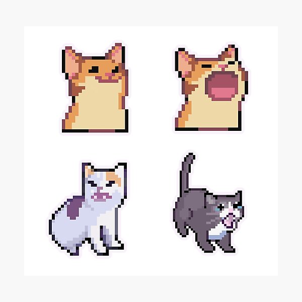 Pixilart - cat pixels by Anonymous