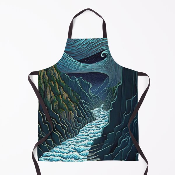 Item preview, Blue Hyperborean River designed and sold by OccultDreams.