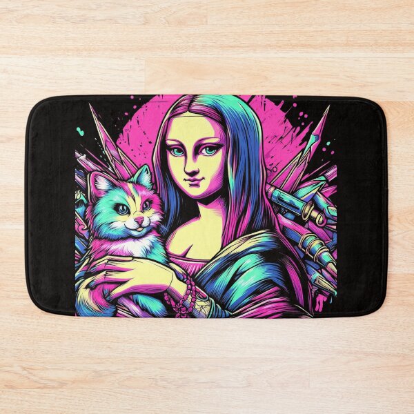 Item preview, Mona Lisa With Kitten  designed and sold by obviouslogic.