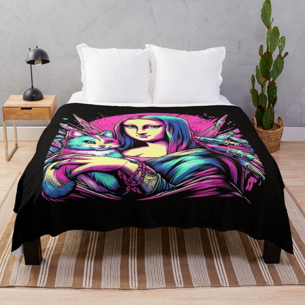 Item preview, Mona Lisa With Kitten designed and sold by obviouslogic.