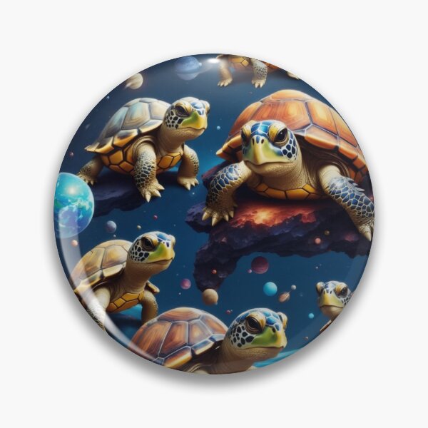 Item preview, Space Turtles, Cute Space Turtles, Cute Turtles  designed and sold by FunkyFusionArt.