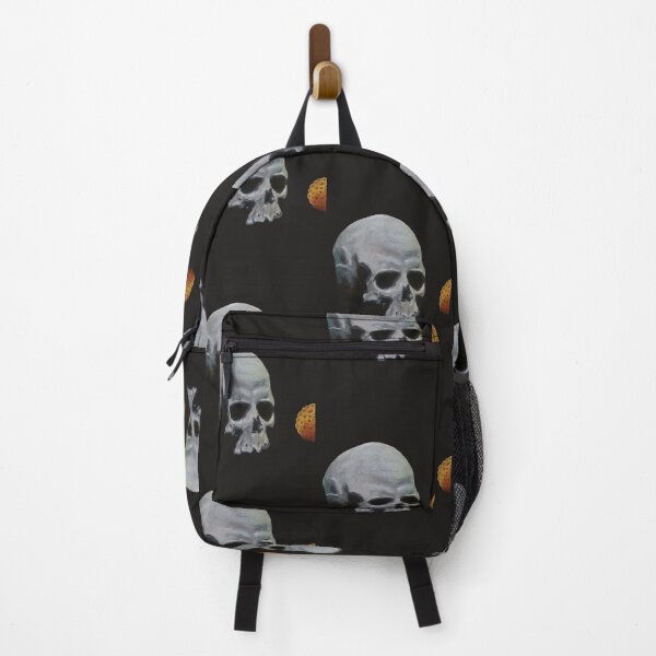 Item preview, skull with flower designed and sold by TresMonet.