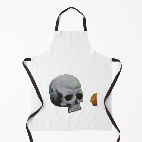 Item preview, skull with flower designed and sold by TresMonet.