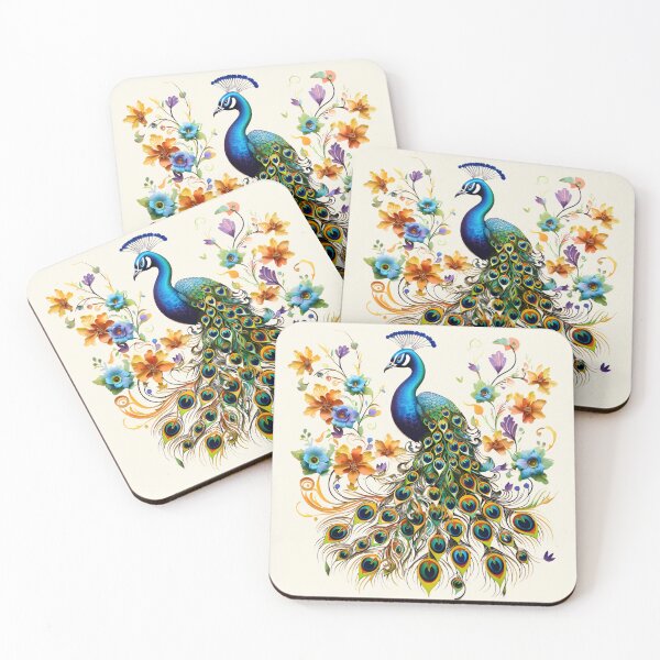 Item preview, Nature's Jewel: Peacock designed and sold by CatSomeART.