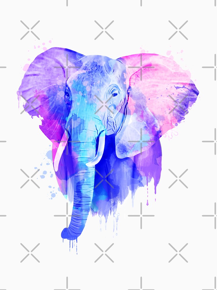 "Elephant, Watercolor Elephant" Tshirt for Sale by RomanDigitalArt