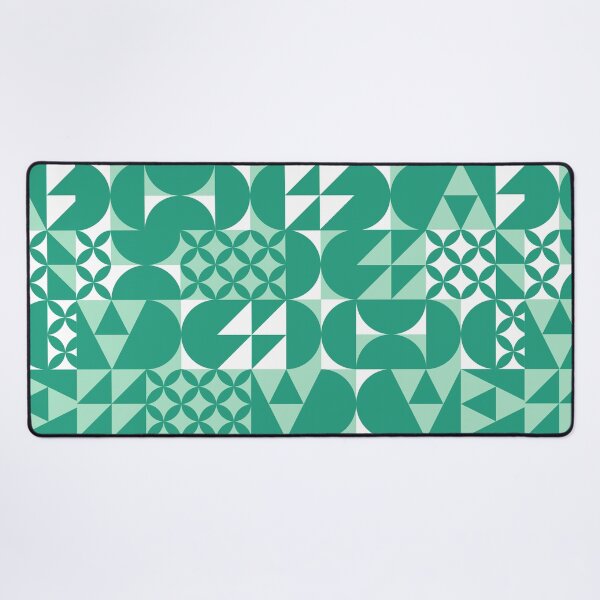 Item preview, Minimal GREEN COLOR BLOCK design | Geometric pattern designed and sold by MyThemesDesign.
