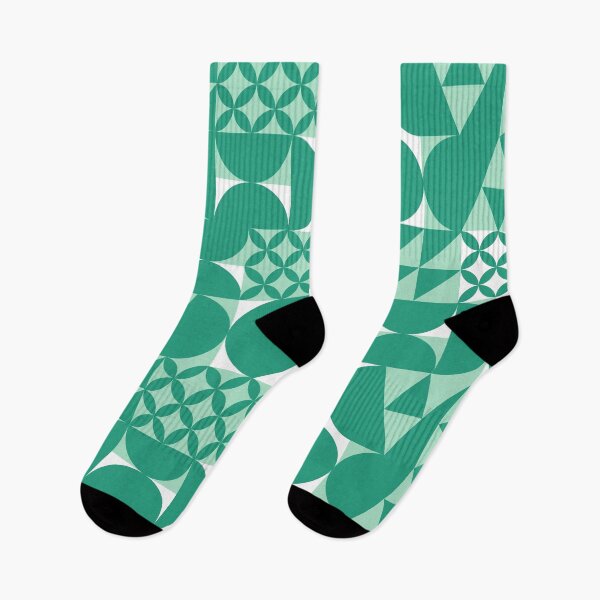Item preview, Minimal GREEN COLOR BLOCK design | Geometric pattern designed and sold by MyThemesDesign.